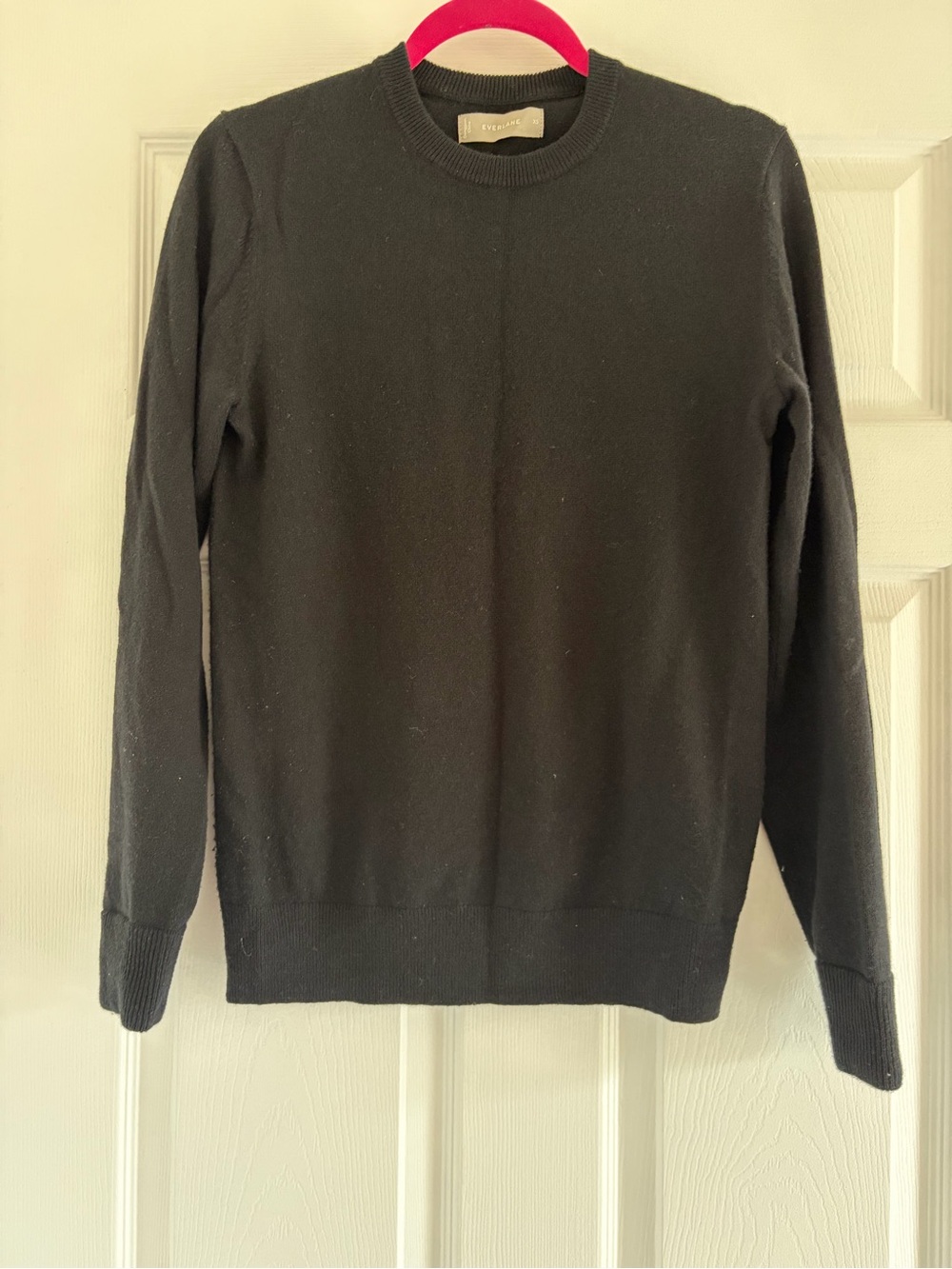 Everlane Men’s XS Black Cashmere Sweater